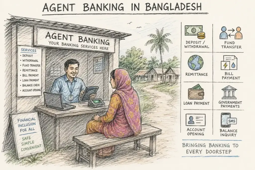 Agent banking in Bangladesh