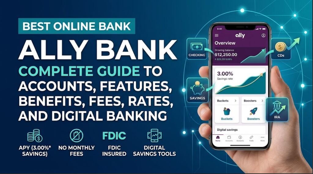 Best Online Bank : Ally Bank