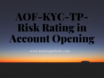 AOF-KYC-TP- Risk Rating in Account Opening