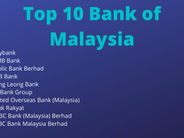 Top 10 Bank of Malaysia