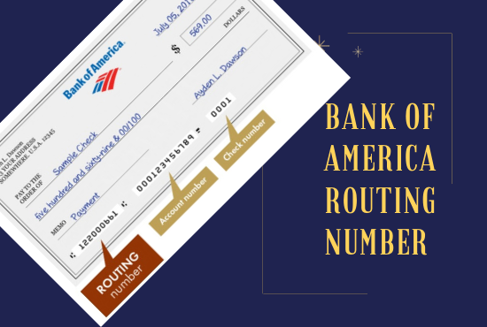 bank of america wire transfer routing number