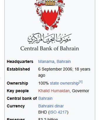 Central Bank of Bahrain