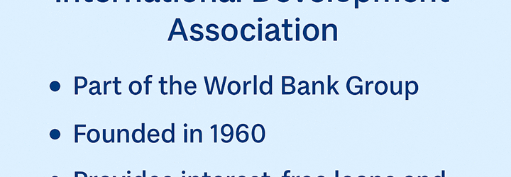 IDA – International Development Association-Image