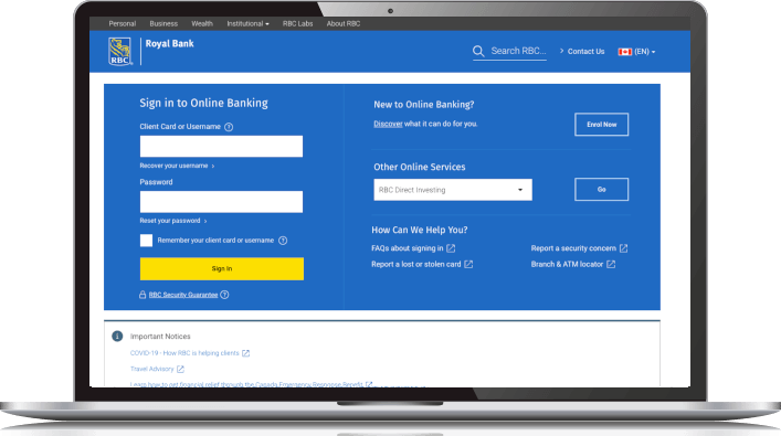 RBC Online Banking