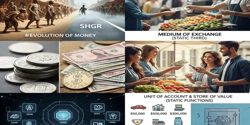 Static and Dynamic Functions of Money