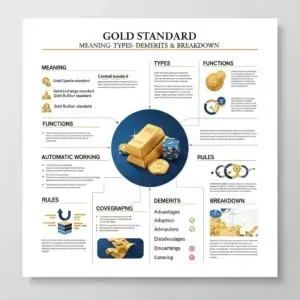 Gold Standard Meaning, Types, Features, Functions, Automatic Working, Rules, Merits, Demerits & Breakdown