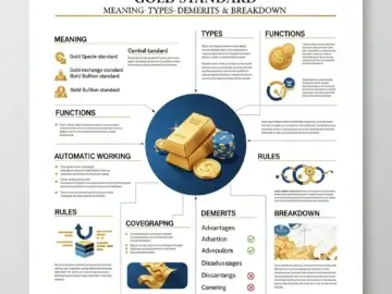 Gold Standard Meaning, Types, Features, Functions, Automatic Working, Rules, Merits, Demerits & Breakdown