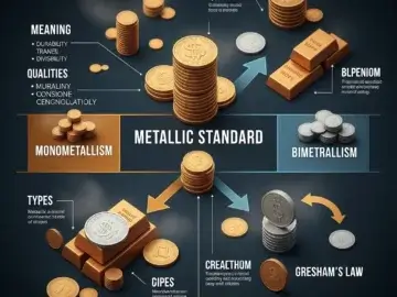 Metallic Standard Meaning, Qualities, Types, Monometallism, Bimetallism & Gresham’s Law