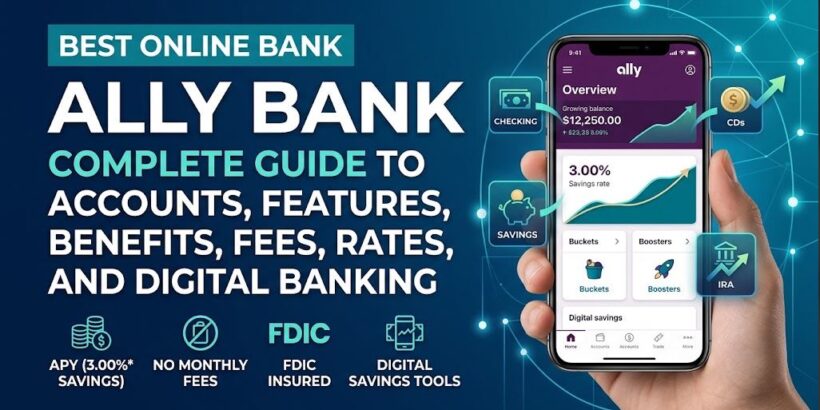 Best Online Bank : Ally Bank