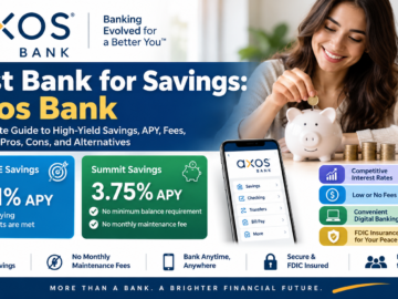 Best bank for savings Axos Bank